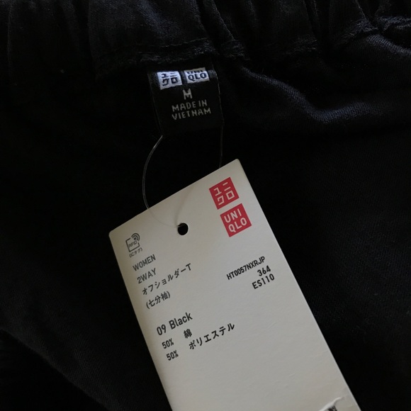 Off-shoulder Flowy Blouse (new w/ tags!) - Picture 5 of 5